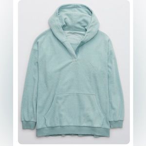 Aerie Snowed-In Fleece Hoodie